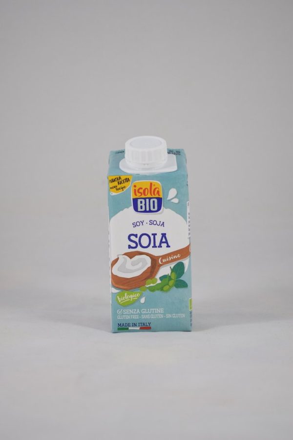 CREMA DI SOIA BIO VEGANA GR. 200 ISOLA BIO
