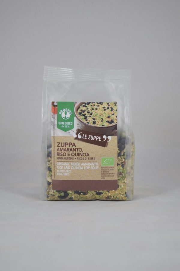 ZUPPA AMARANTO RISO QUINOA BIO GR.300 PROBIOS