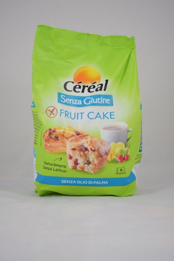 MUFFIN FRUIT CAKE SENZA LATTOSIO GR. 200 CEREAL
