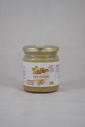 CREMA 100% ARACHIDI BIO GR.200 FIOR DI LOTO