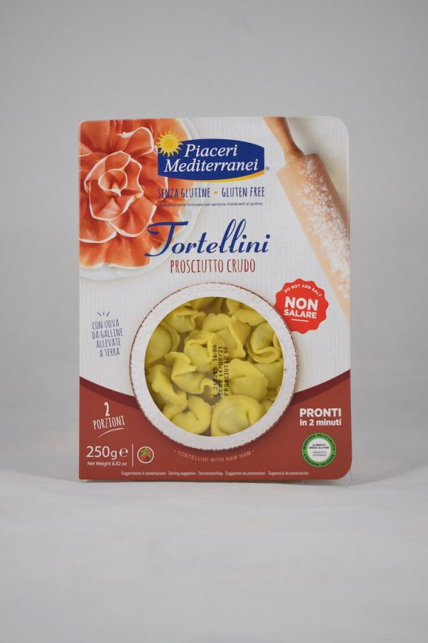 TORTELLINI AL PROSCIUTTO CRUDO GR. 250 PIACERI MEDITERRANEI