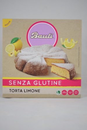TORTA AL LIMONE SENZA LATTOSIO GR. 400 BAULI
