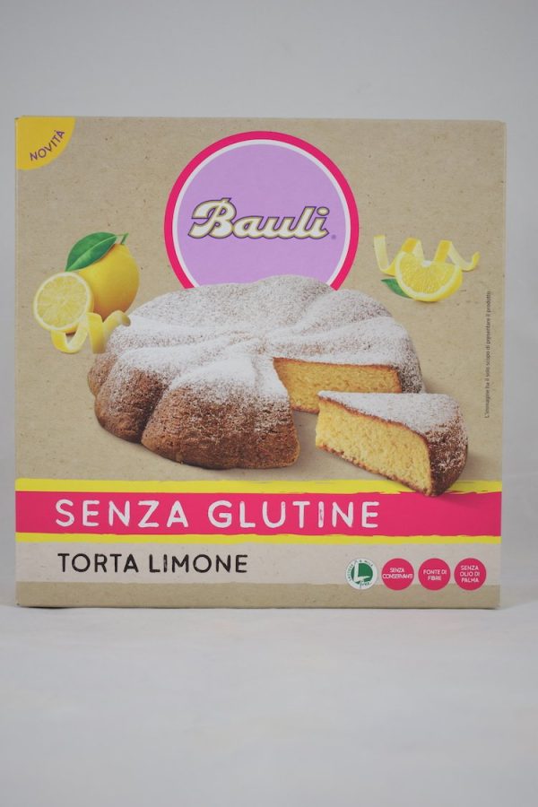 TORTA AL LIMONE SENZA LATTOSIO GR. 400 BAULI