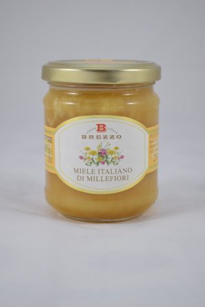 MIELE DI MILLEFIORI GR.250 APICOLTURA BREZZO