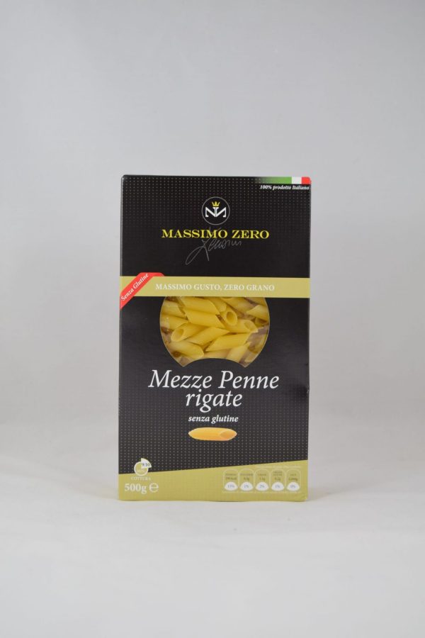 DSC_0240-1.jpg MEZZE PENNE RIGATE GR. 400 MASSIMO ZERO