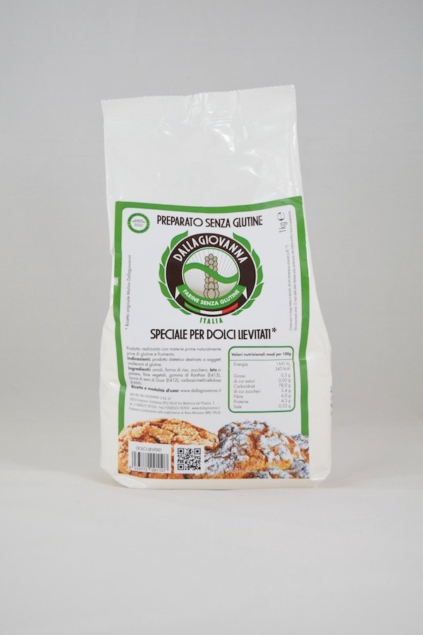 Mix speciale per dolci lievitati kg 1 Dalla Giovanna