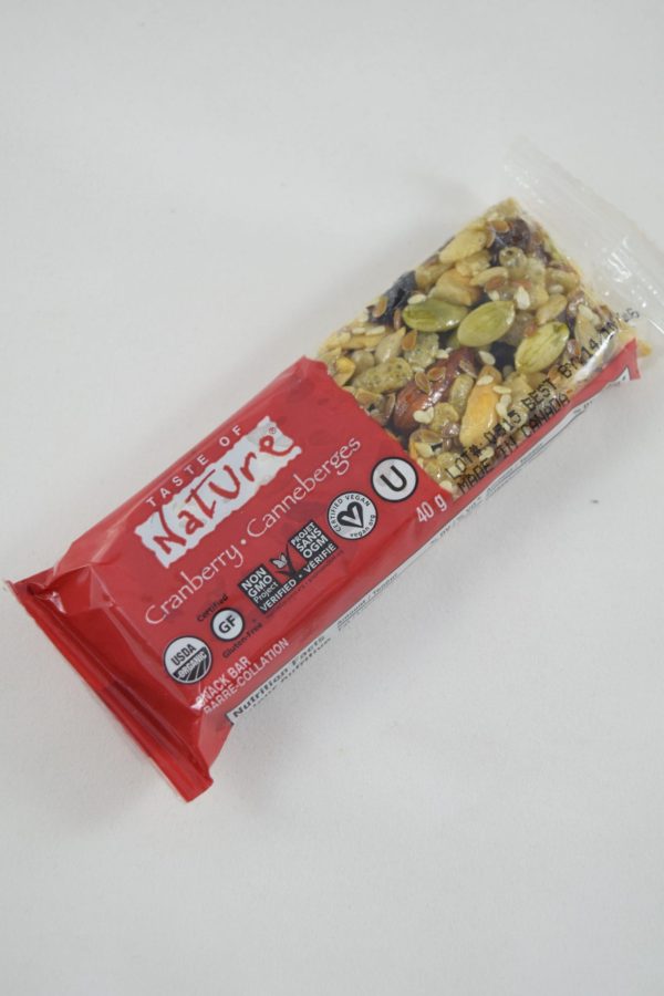 SNACK BARRETTA AI MIRTILLI GR. 40 TASTE OF NATURE