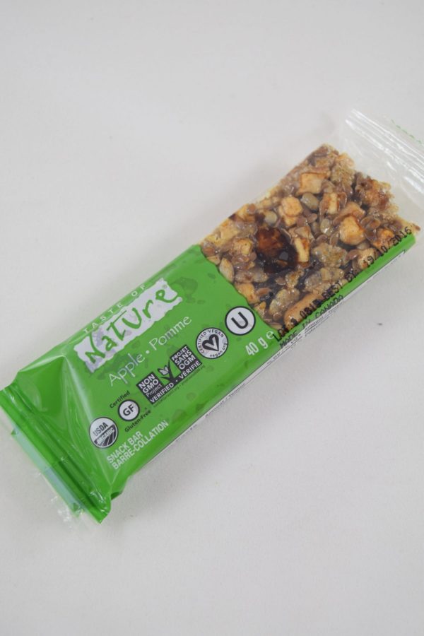 SNACK BARRETTE ALLA MELA GR. 40 TASTE OF NATURE