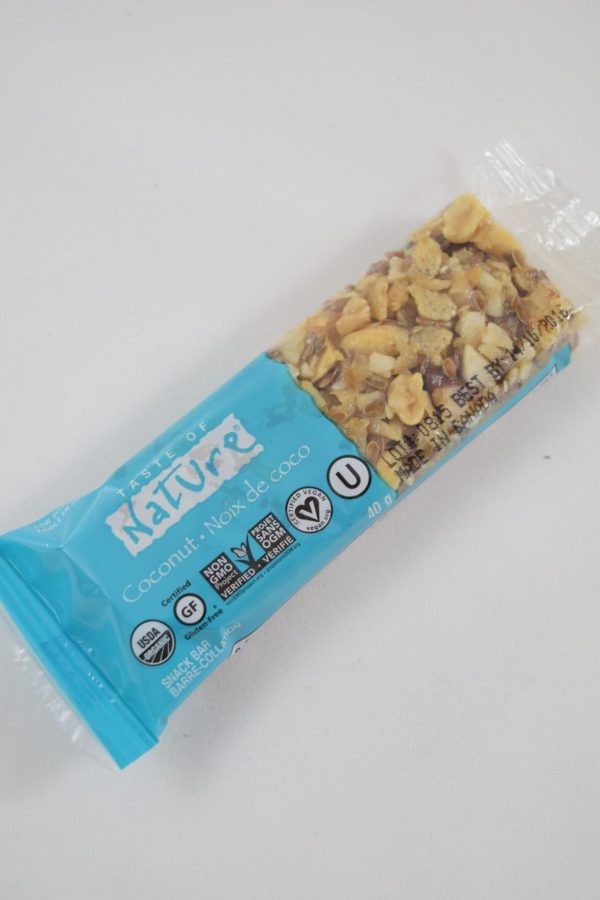 SNACK BARRETTA AL COCCO GR. 40 TASTE OF NATURE