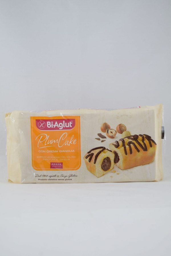 PLUMCAKE CON CREMA GIANDUIA GR. 45 X 4 BIAGLUT