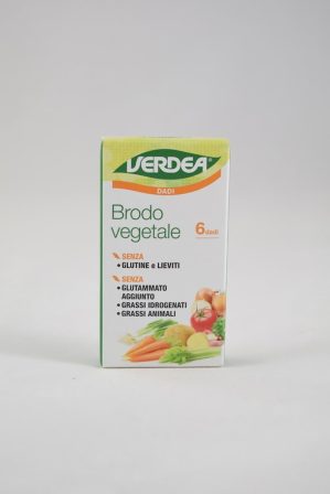 BRODO VEGETALE 6 DADI GR. 10 X 6 VERDEA
