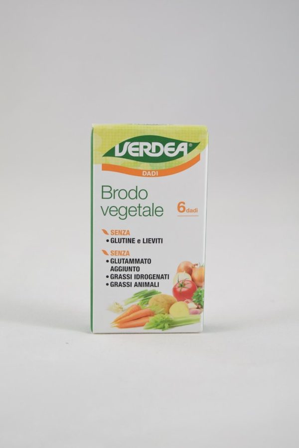 BRODO VEGETALE 6 DADI GR. 10 X 6 VERDEA