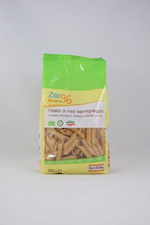 PENNE DI RISO INTEGRALE GR. 500 FIOR DI LOTO