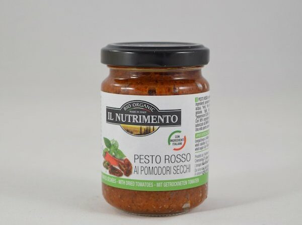 PESTO ROSSO AI POMODORINI SECCHI GR. 130 IL NUTRIMENTO