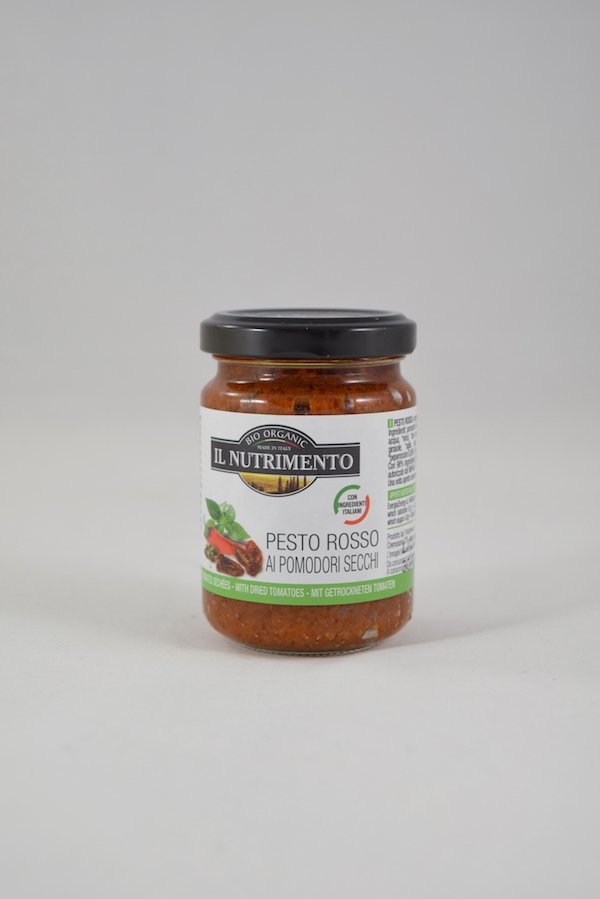 PESTO ROSSO AI POMODORINI SECCHI GR. 130 IL NUTRIMENTO