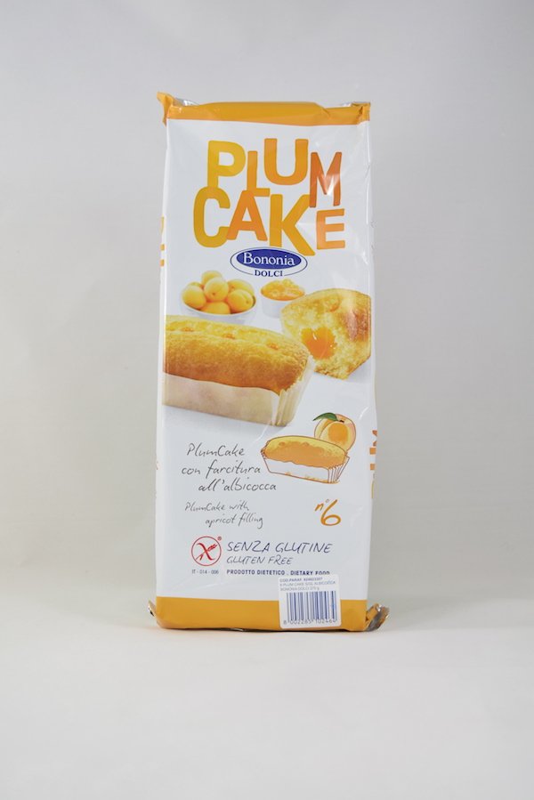 Plumcake all'albicocca gr 45 x 6 Bononia