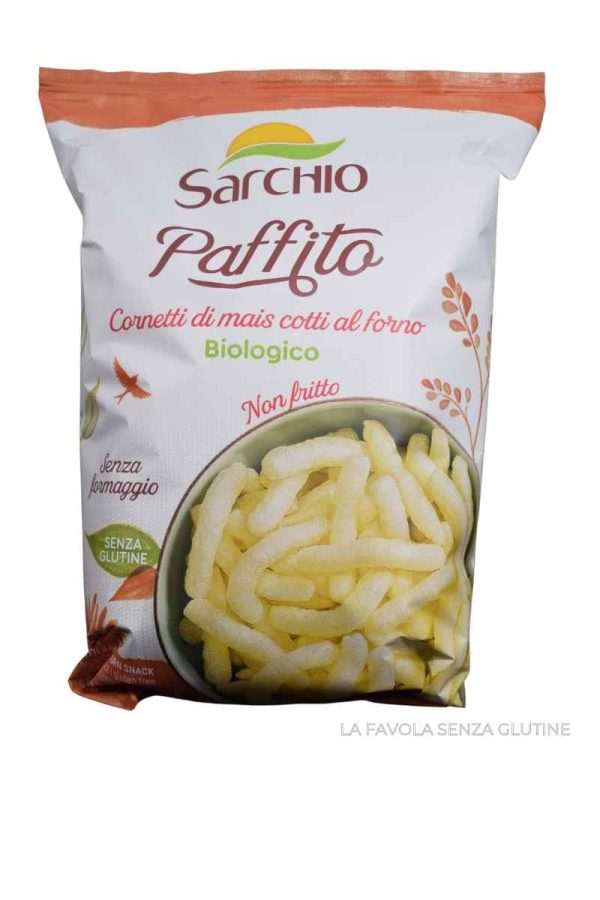 Paffito cornetti al mais bio vegan gr 45 Sarchio