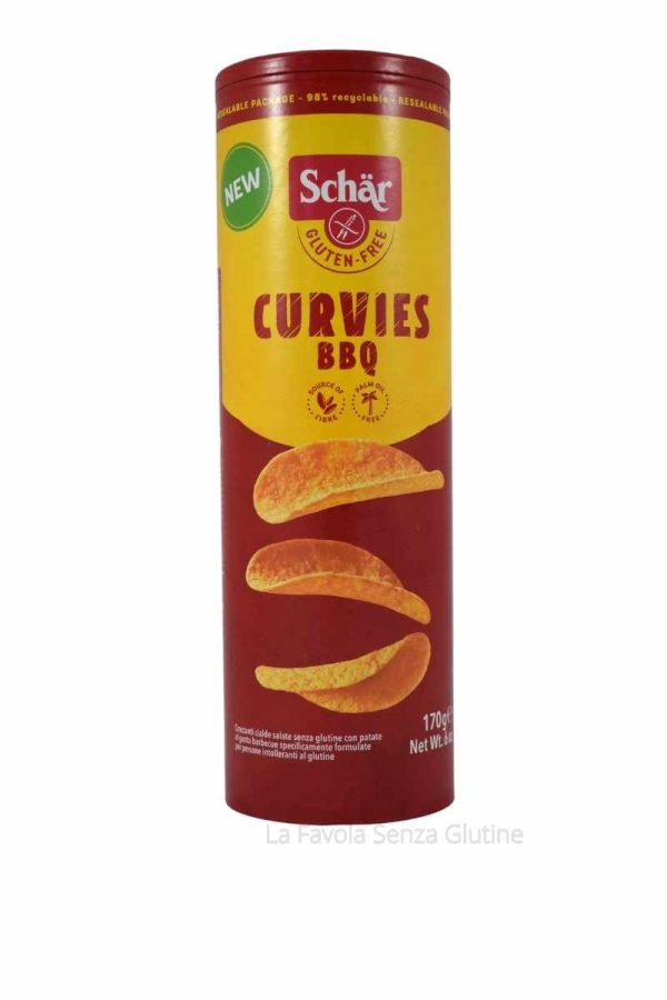 Patatine Curvies bbq gr 170 Schar