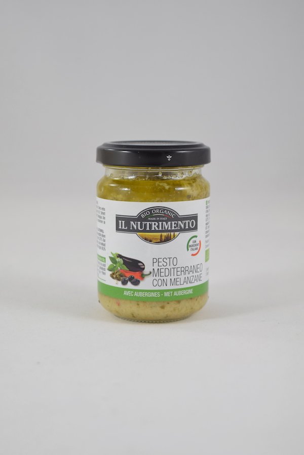 PESTO MEDITERRANEO ALLE MELANZANE GR. 130 IL NUTRIMENTO