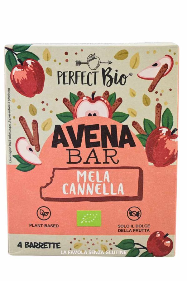 Avena bar gusto mela e cannella gr 140 Perfect bio