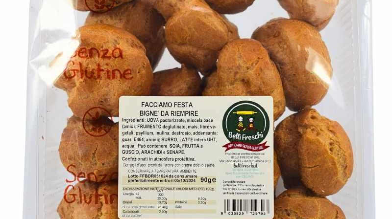 Bignè da riempire gr 90 Belli freschi