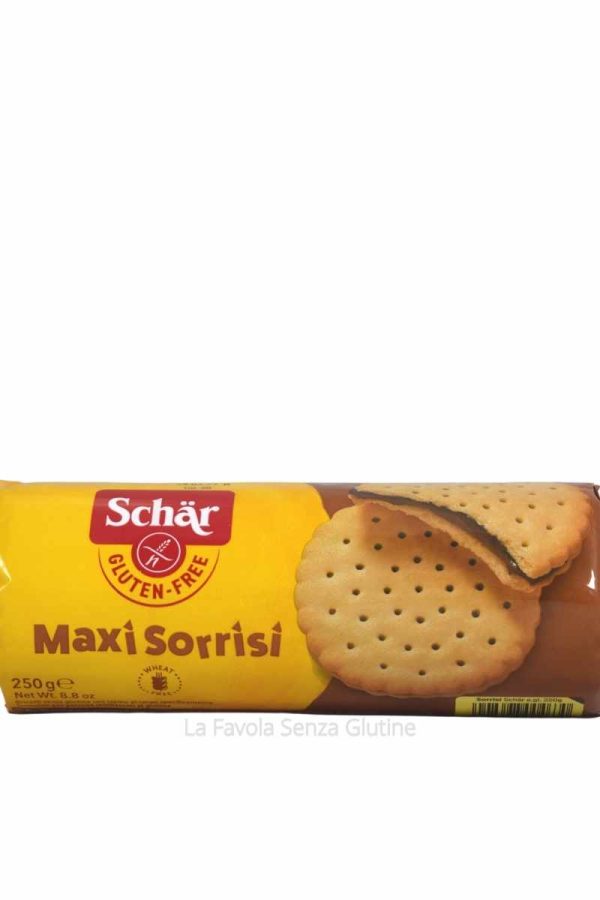 Maxi Sorrisi biscotti gr 250 Schar