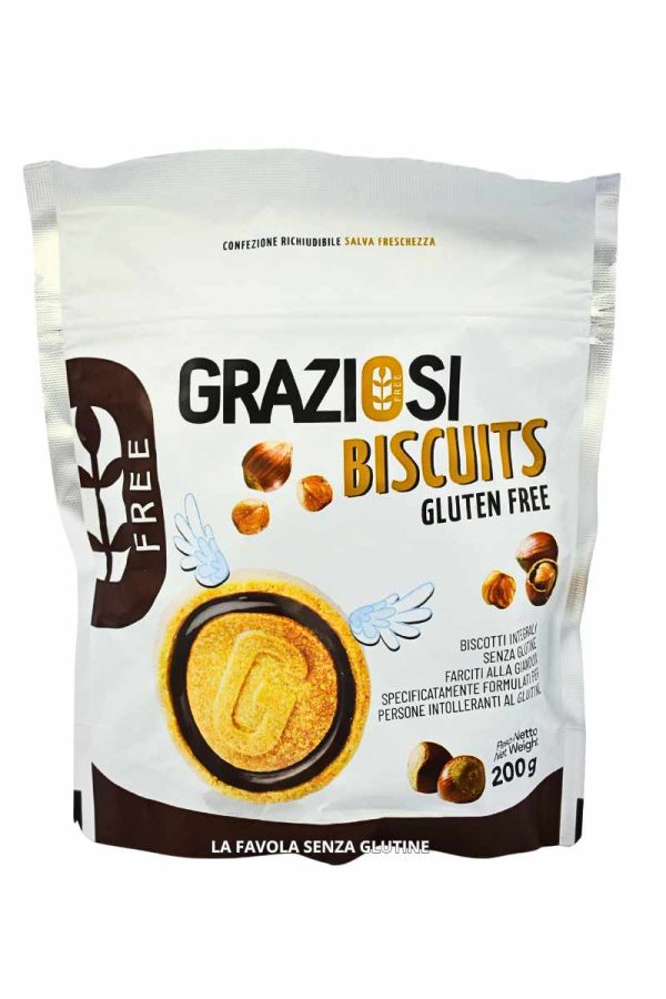 Biscuits farciti alla gianduia gr 150 Laboratorio Graziosi