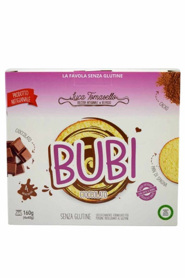 Bubi al cioccolato gr 40x4 Luca Tomasello