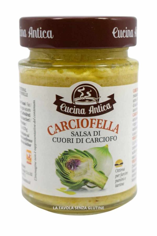 Carciofella salsa di carciofo vegan gr 190 Cucina Antica