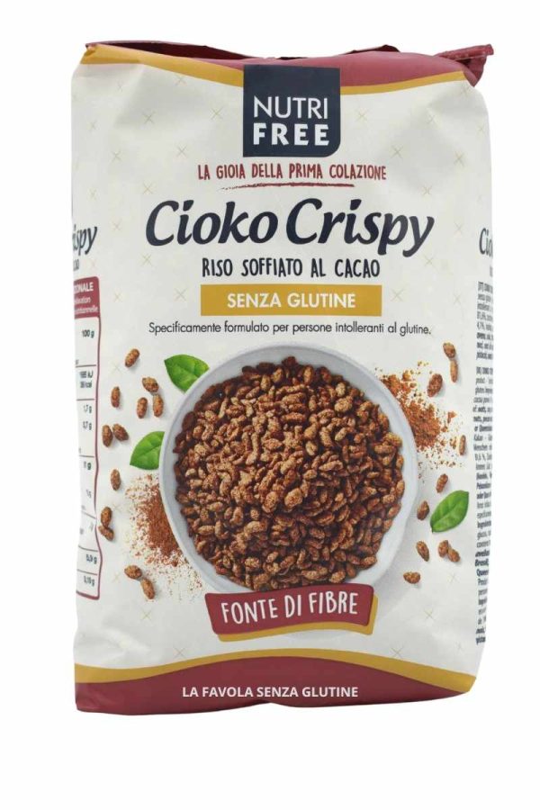 Cereali cioko crispy al cacao senza lattosio gr 340 Nutrifree
