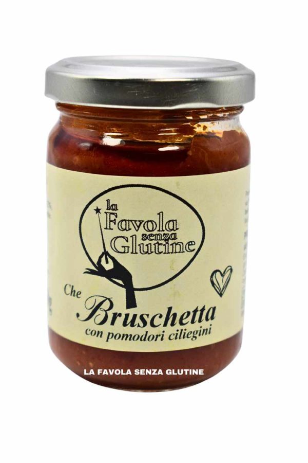 Che bruschetta con pomodori ciliegini gr 130 La favola senza glutine