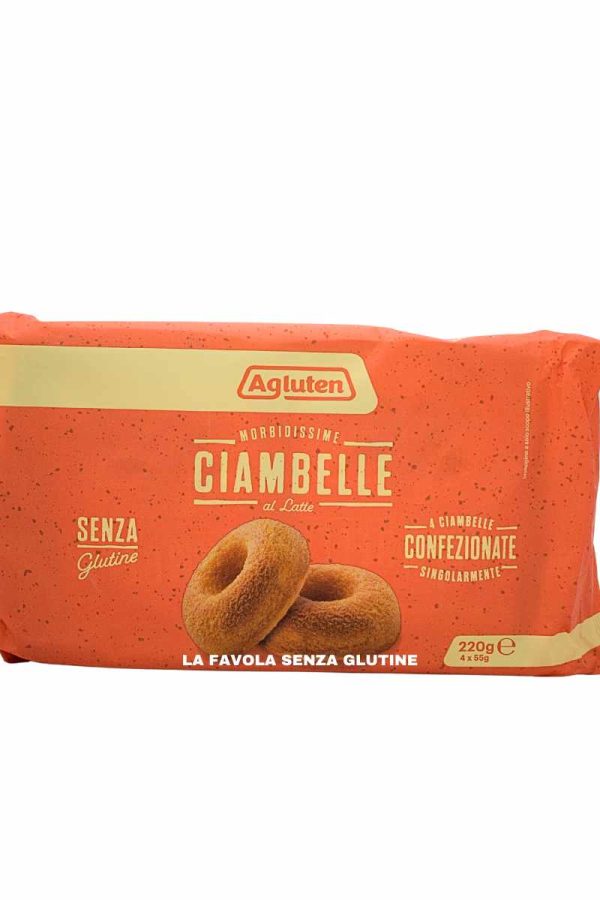 Ciambelle al latte gr 55x4 Agluten