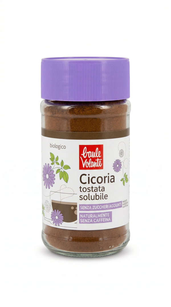 Cicoria tostata solubile BIO gr 100 Baule volante