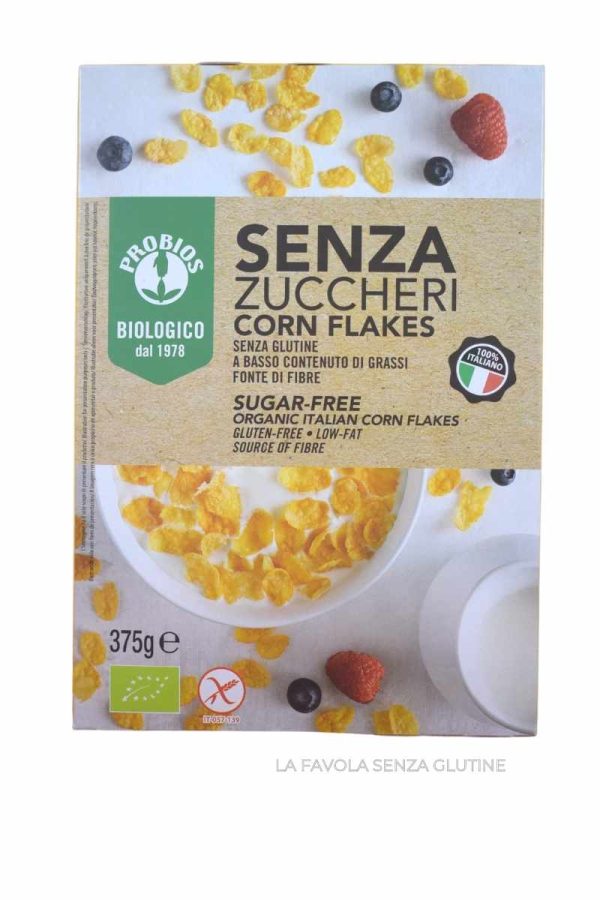 Corn flakes SENZA ZUCCHERI bio gr 375 Probios