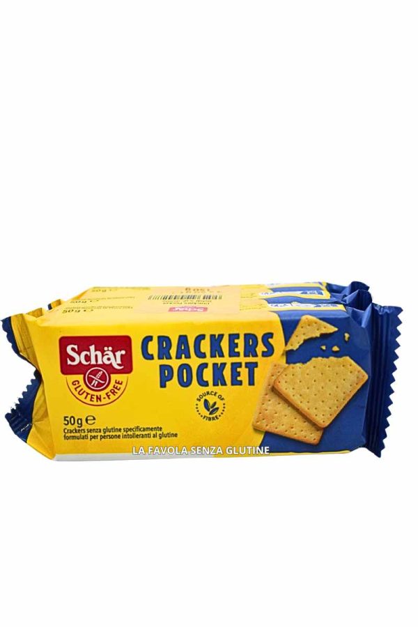 Crackers pocket senza lattosio gr 50x3 Schar