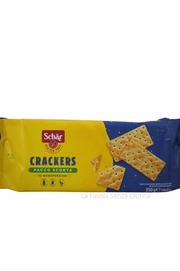 Crackers senza lattosio gr 35x10 Schar