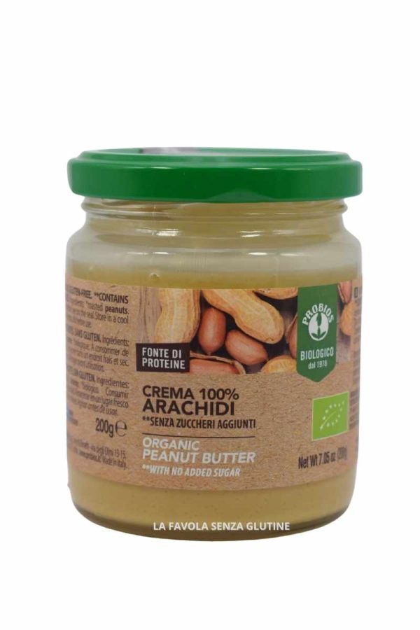 Crema 100% arachidi bio gr 200 Probios