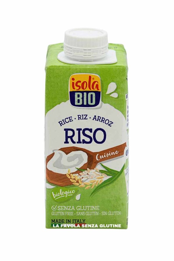 Crema di riso bio vegan ml 200 Isola Bio