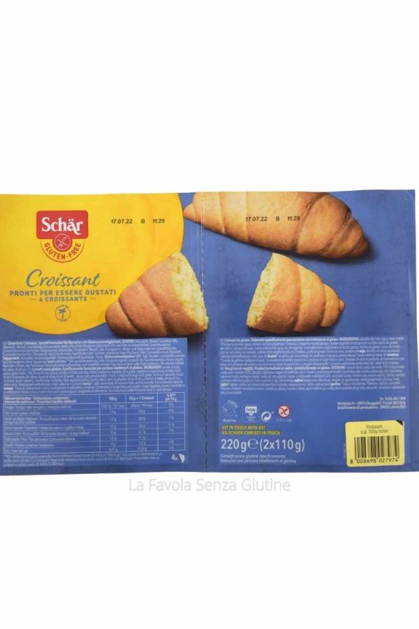 Croissant gr 110 x 2 Schar