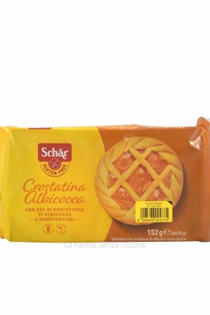 Crostatina albicocca gr 38x4 Schar