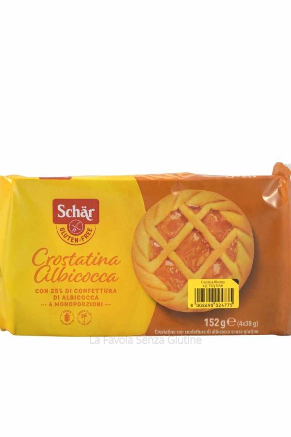 Crostatina albicocca gr 38x4 Schar