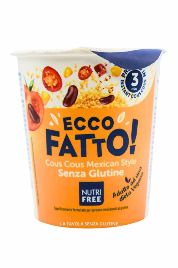 Ecco Fatto cous cous mexican style gr 70 Nutrifree
