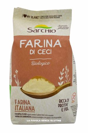 Farina di ceci biologica gr 400 Sarchio