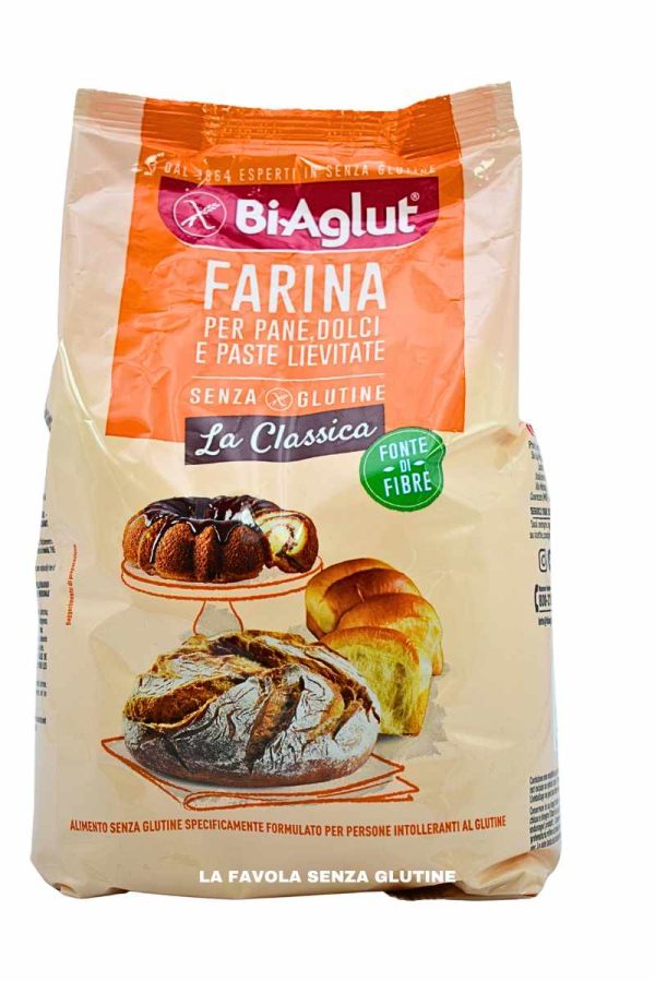 FARINA PER PANE E PASTE LIEVITATE KG. 1 BIAGLUT