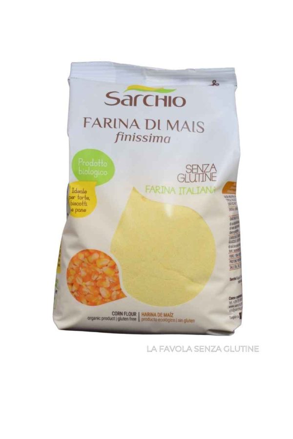 Farina di mais finissima bio gr 500 Sarchio