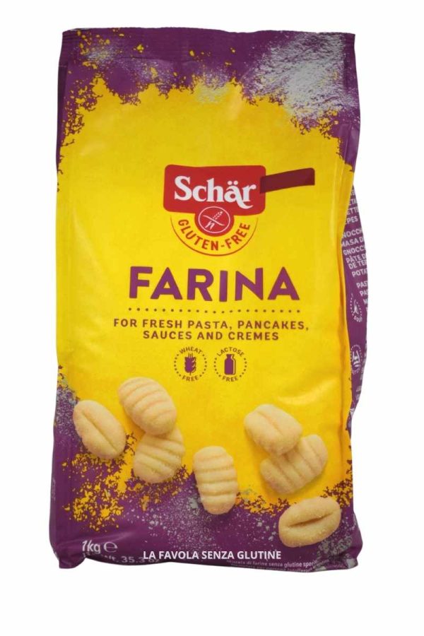 Farina per pasta senza lattosio kg 1 Schar