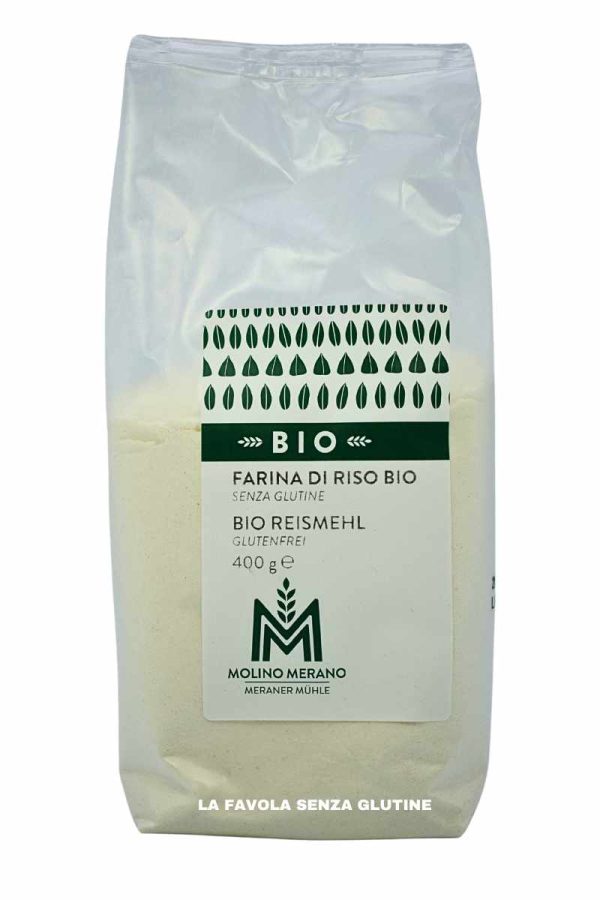 Farina di riso bio gr 400 Molino Merano