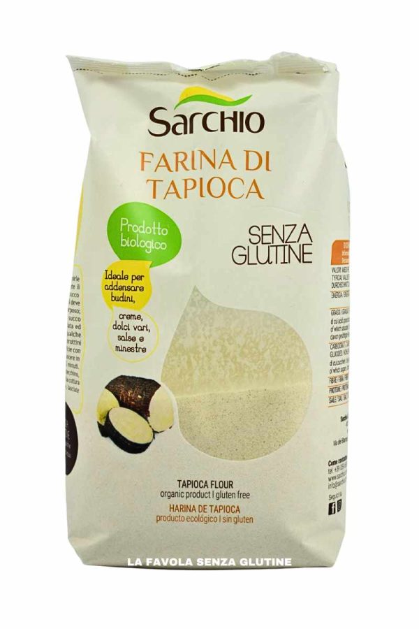 Farina di tapioca bio gr 500 Sarchio