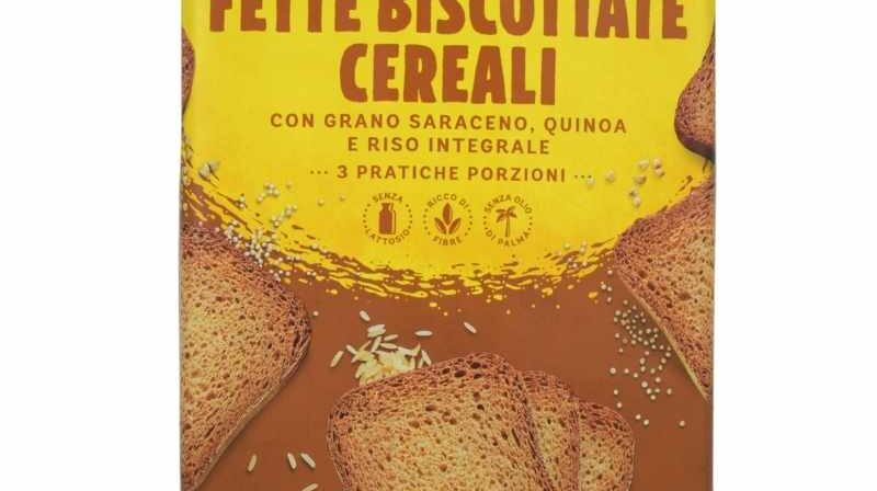 Fette biscottate ai cereali senza lattosio gr 86,7x3 Schar
