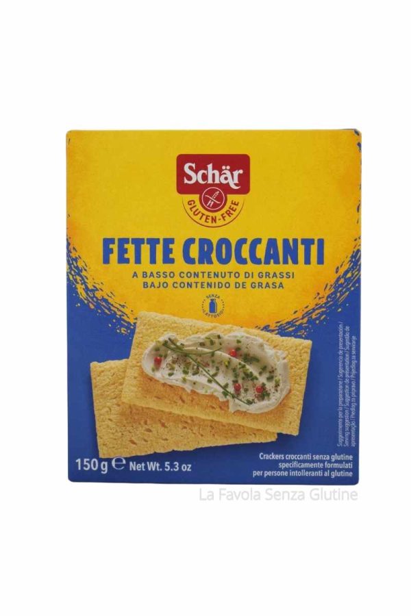 Fette croccanti senza lattosio gr 150 Schar
